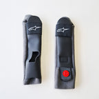 Alpinestars (Helmet Spares) S-R10 - Chin Strap Covers (Black)
