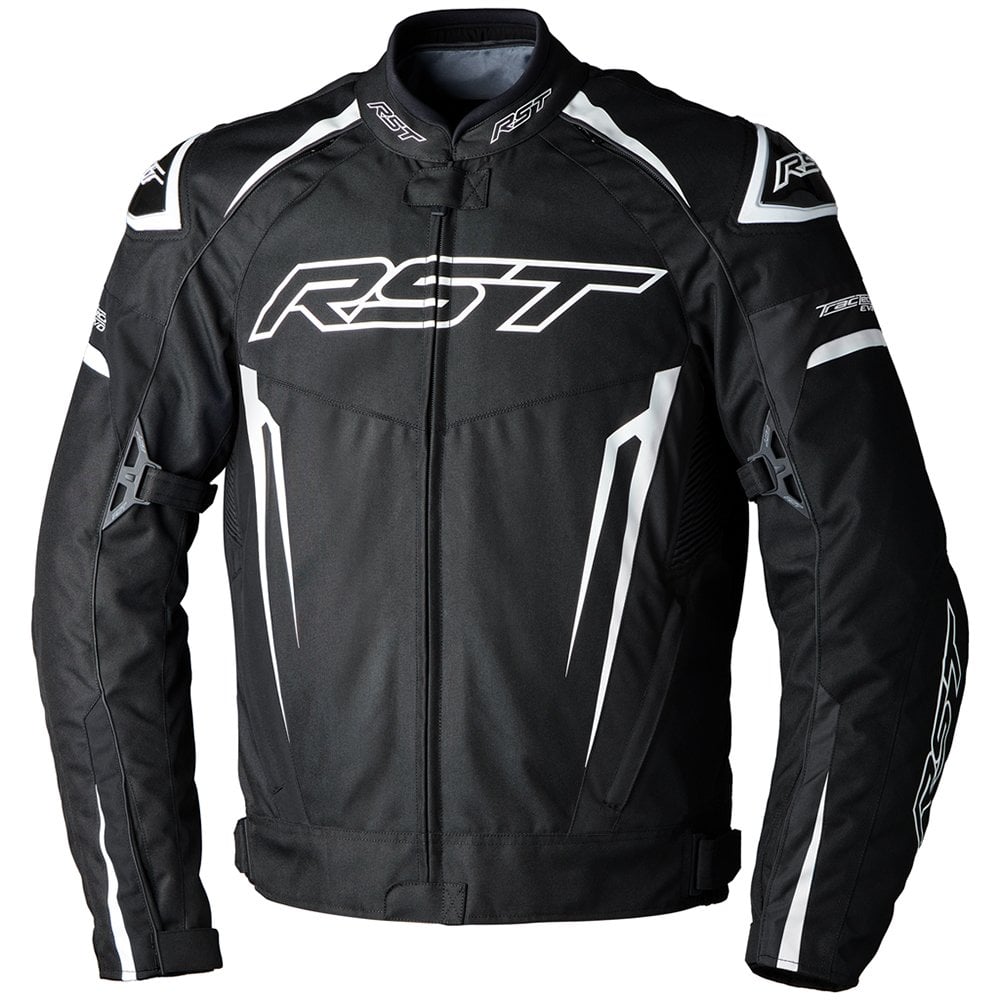 RST (SALE) Jacket, Textile - Tractech Evo 5 CE - Black/White/Black