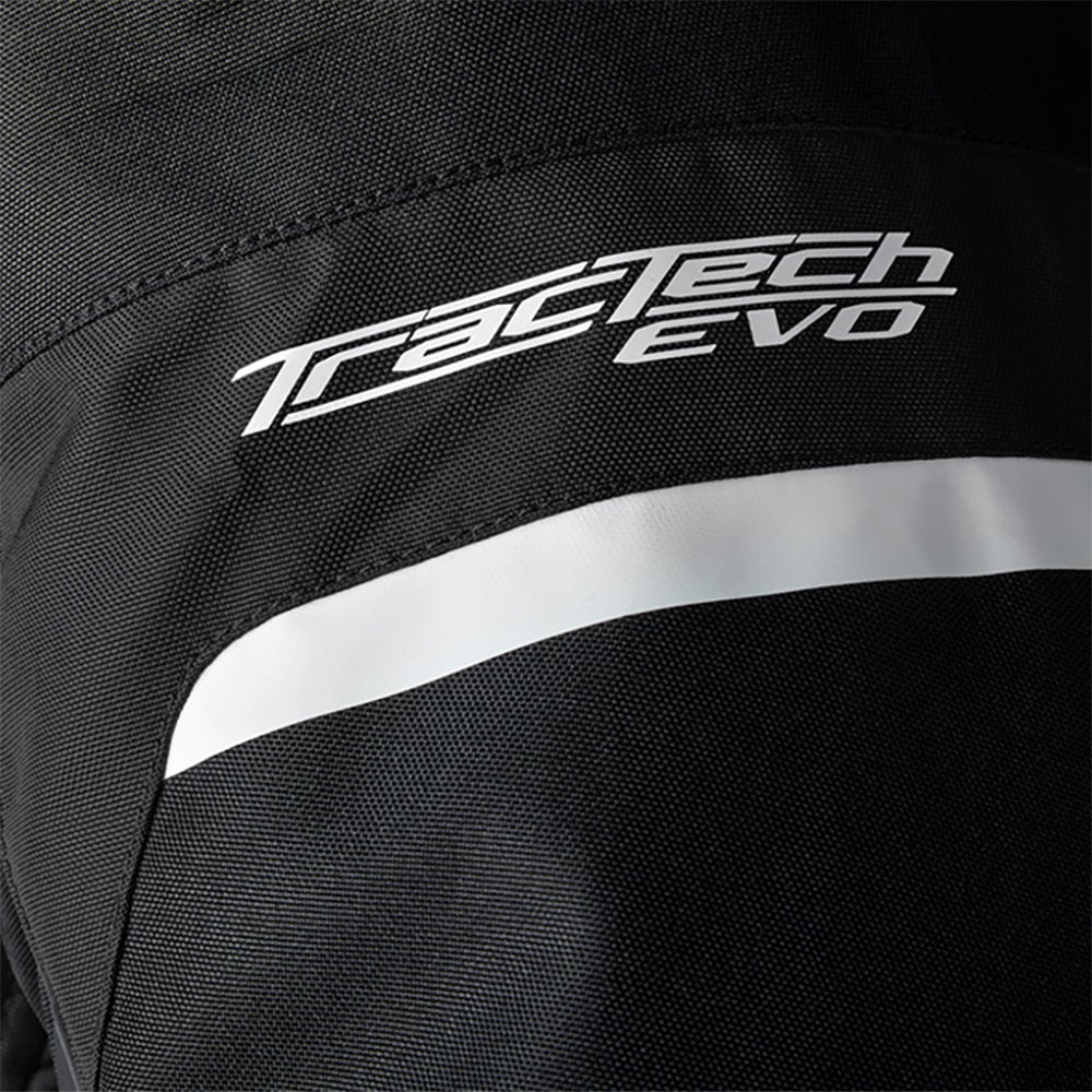 RST (SALE) Jacket, Textile - Tractech Evo 5 CE - Black/White/Black