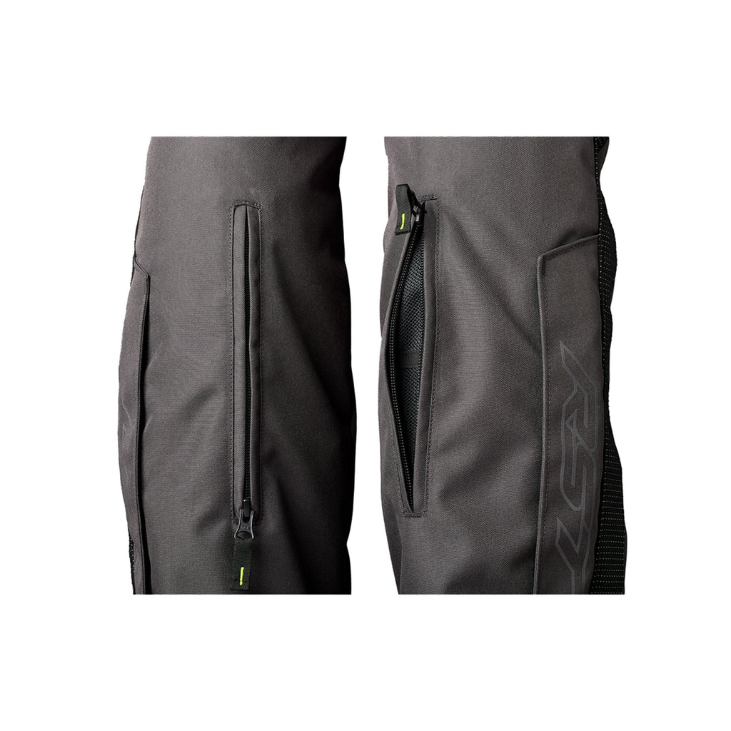 RST Motorcycle Adventure Textile Pant - Endurance CE (Graphite/Flo Yellow)