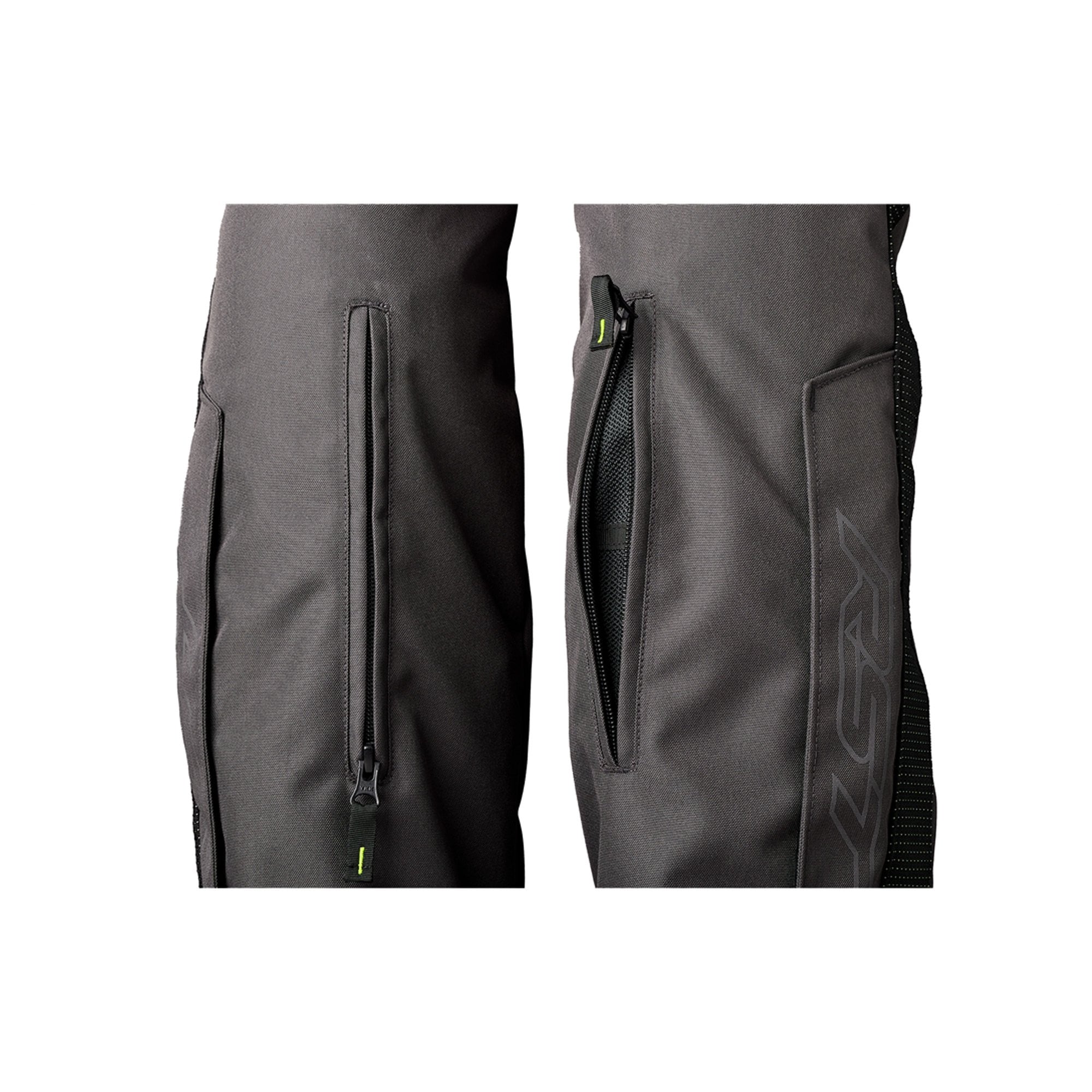 RST Motorcycle Adventure Textile Pant - Endurance CE (Graphite/Flo Yellow)