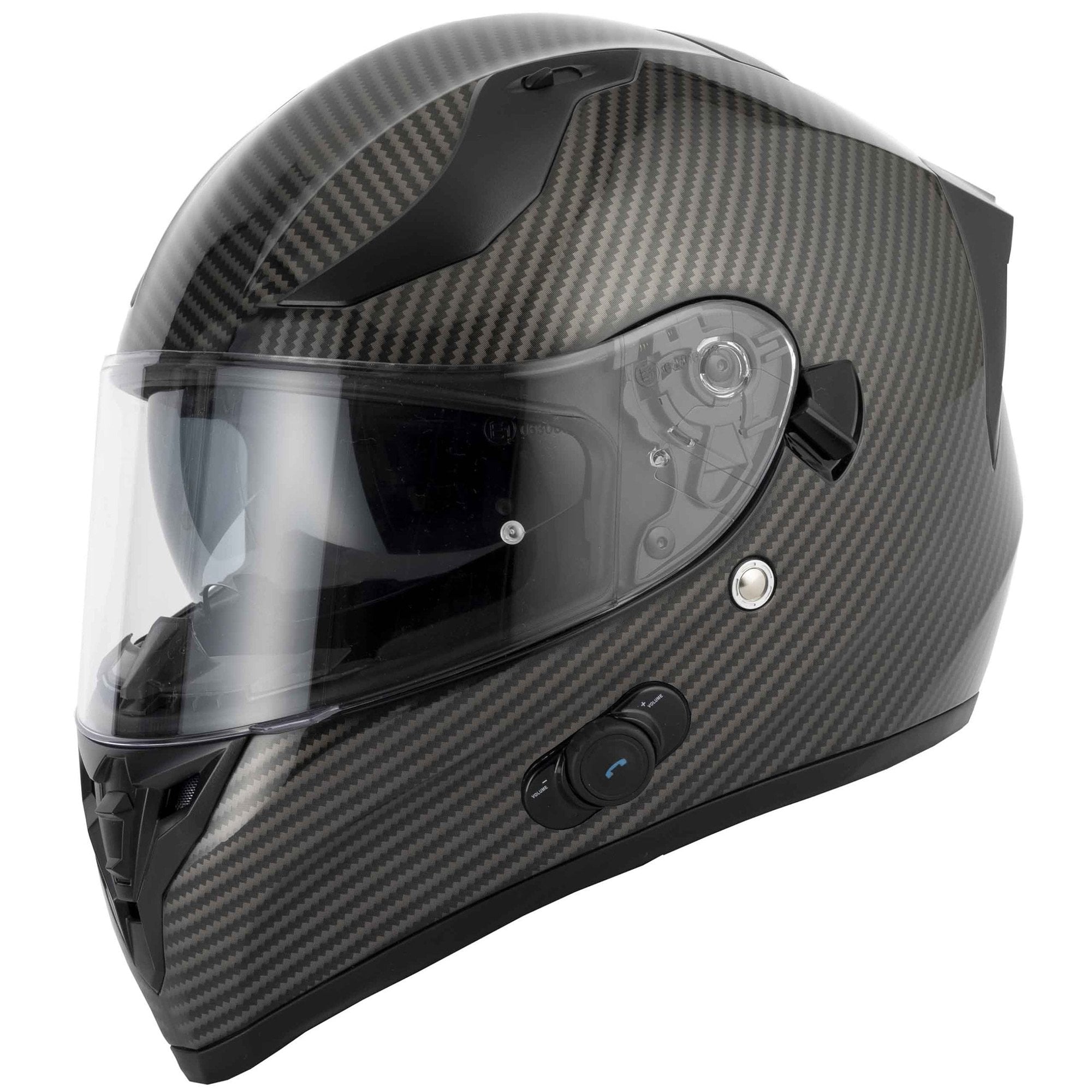 Vcan (2025) Helmet - H128 Blinc Venom FCW (Gloss Carbon) *Inc Bluetooth*