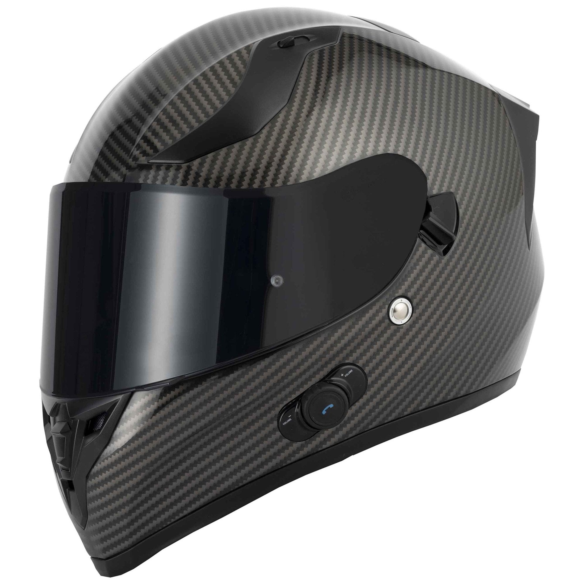 Vcan (2025) Helmet - H128 Blinc Venom FCW (Gloss Carbon) *Inc Bluetooth*