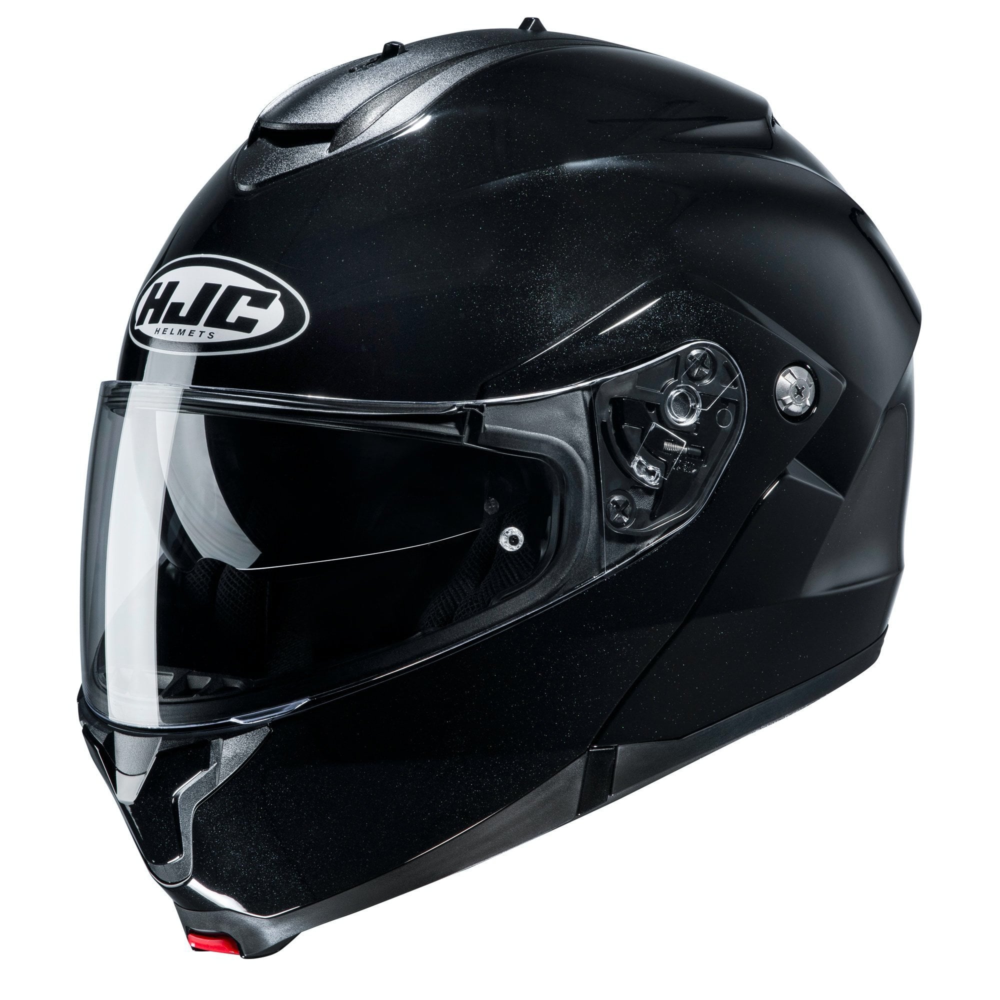 HJC Motorcycle Flip Up Helmet - C91N Plain (Gloss Black)