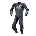 Alpinestars Missile V2 WARD Motorcycle Leather Suit 1pc (Black/Metallic Grey)