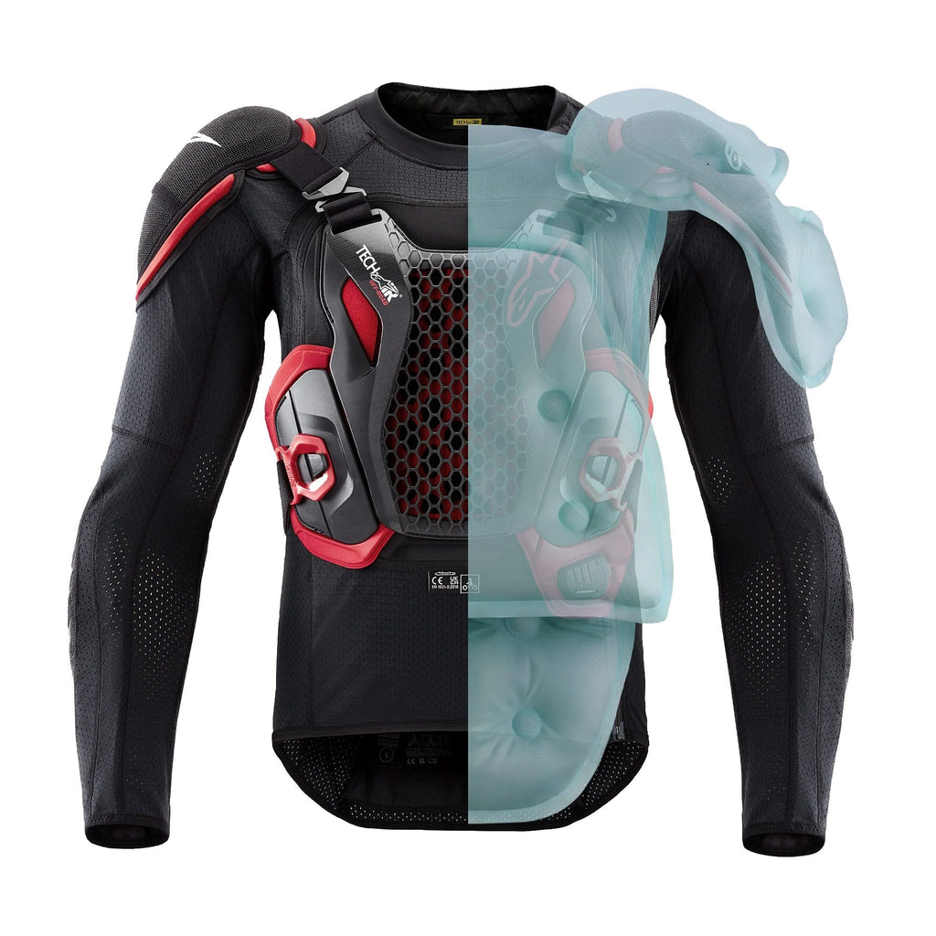 Alpinestars (Air Bag) System - Tech-Air Off Road Armour Jacket (Black/Red)