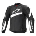 Alpinestars T-GP Plus R V4 Motorcycle Sports Textile Jacket (Black/White)