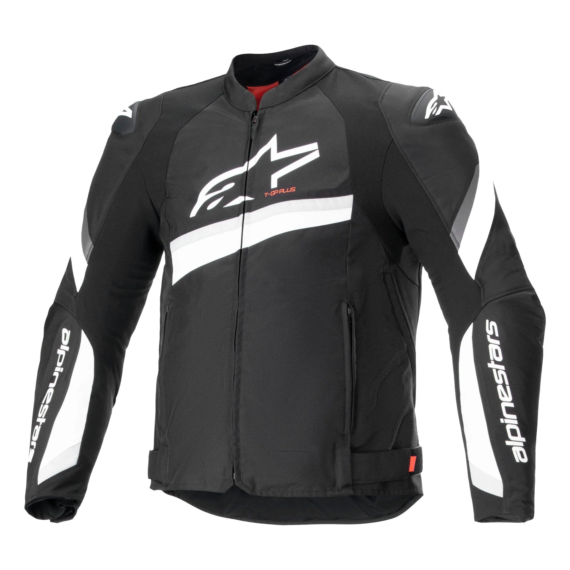 Alpinestars T-GP Plus R V4 Motorcycle Sports Textile Jacket (Black/White)