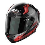 Nolan (SALE) Helmet - X-804 RS Hot Lap - Carbon (Red)