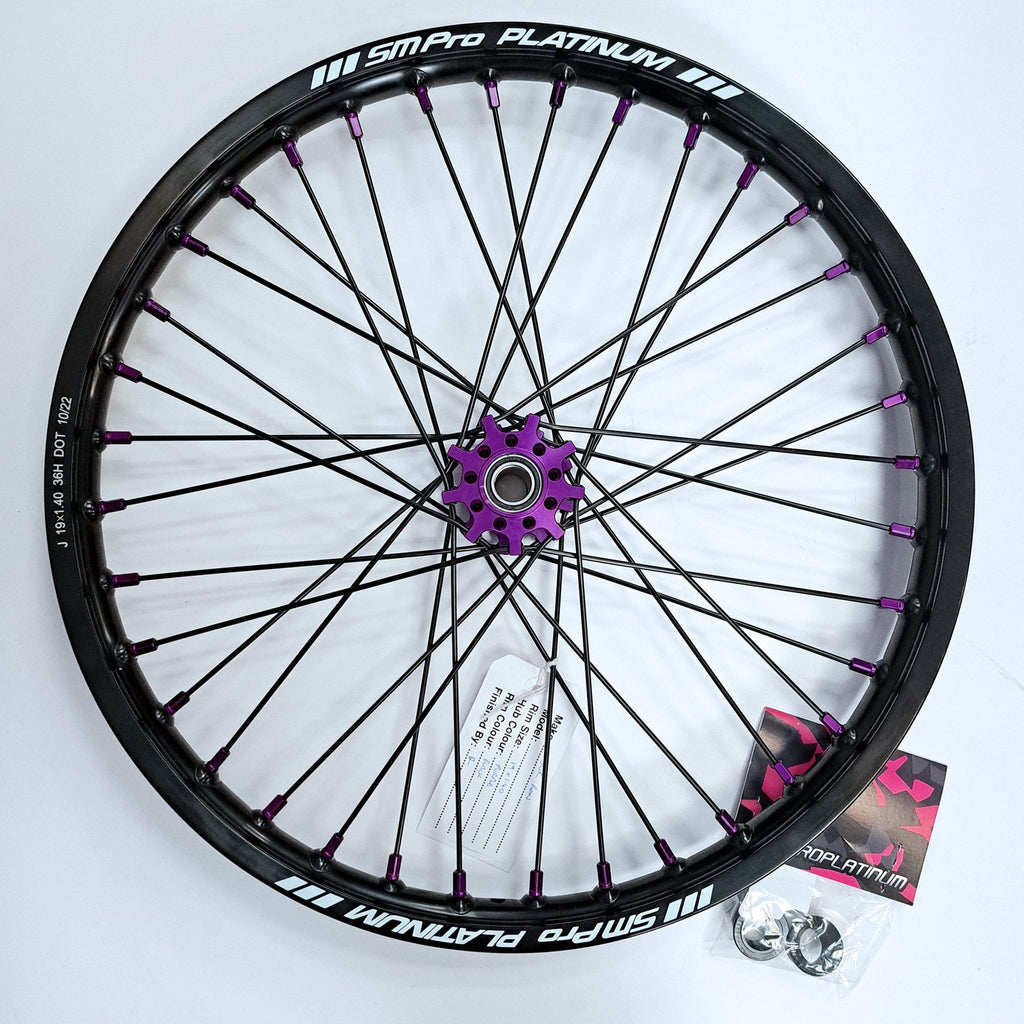 SM Pro - Platinum Wheel (Front) 19” x 1.40 - Sur-Ron/Talaria