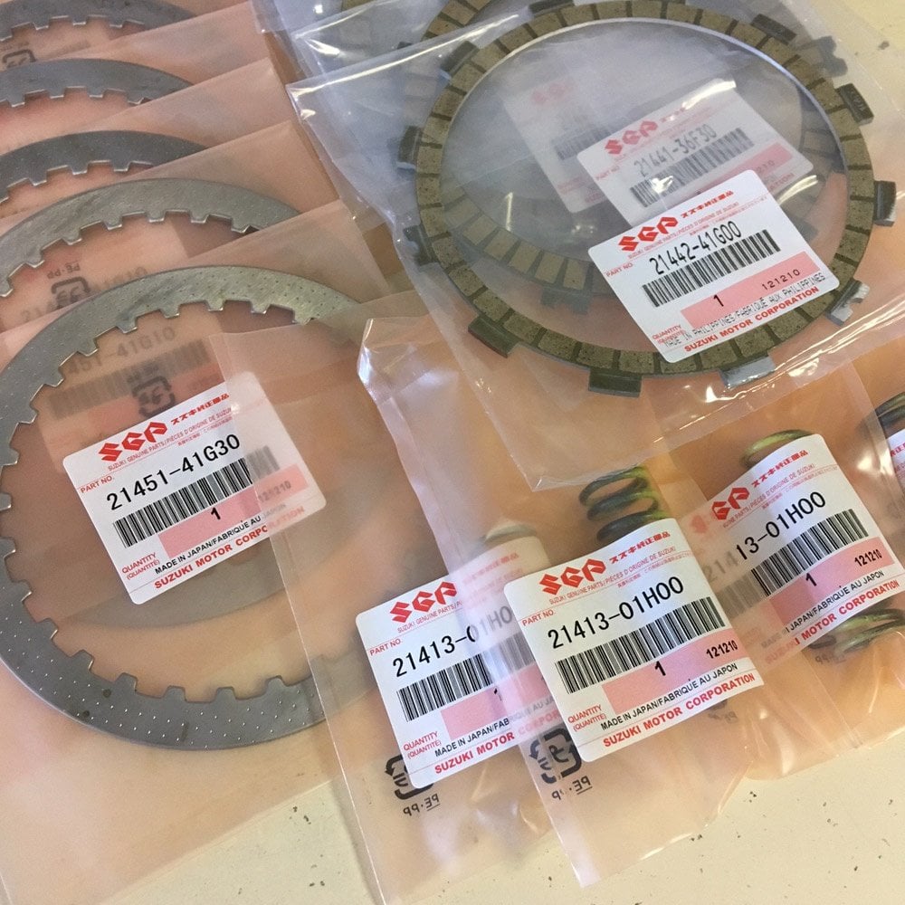 Suzuki Genuine Part - Clutch Plate Kit (GSXR600 K8-L0, GSXR750 K8-L0) - 21400-36840-000