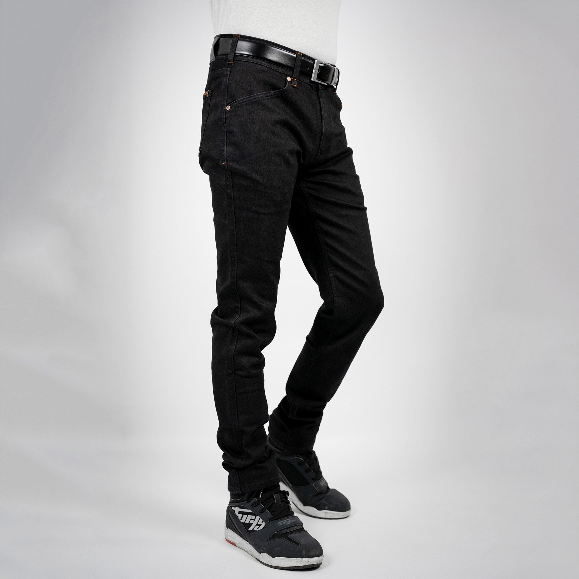 Bull-It Trojan (AA) SLIM Jeans (Black) - Regular Leg