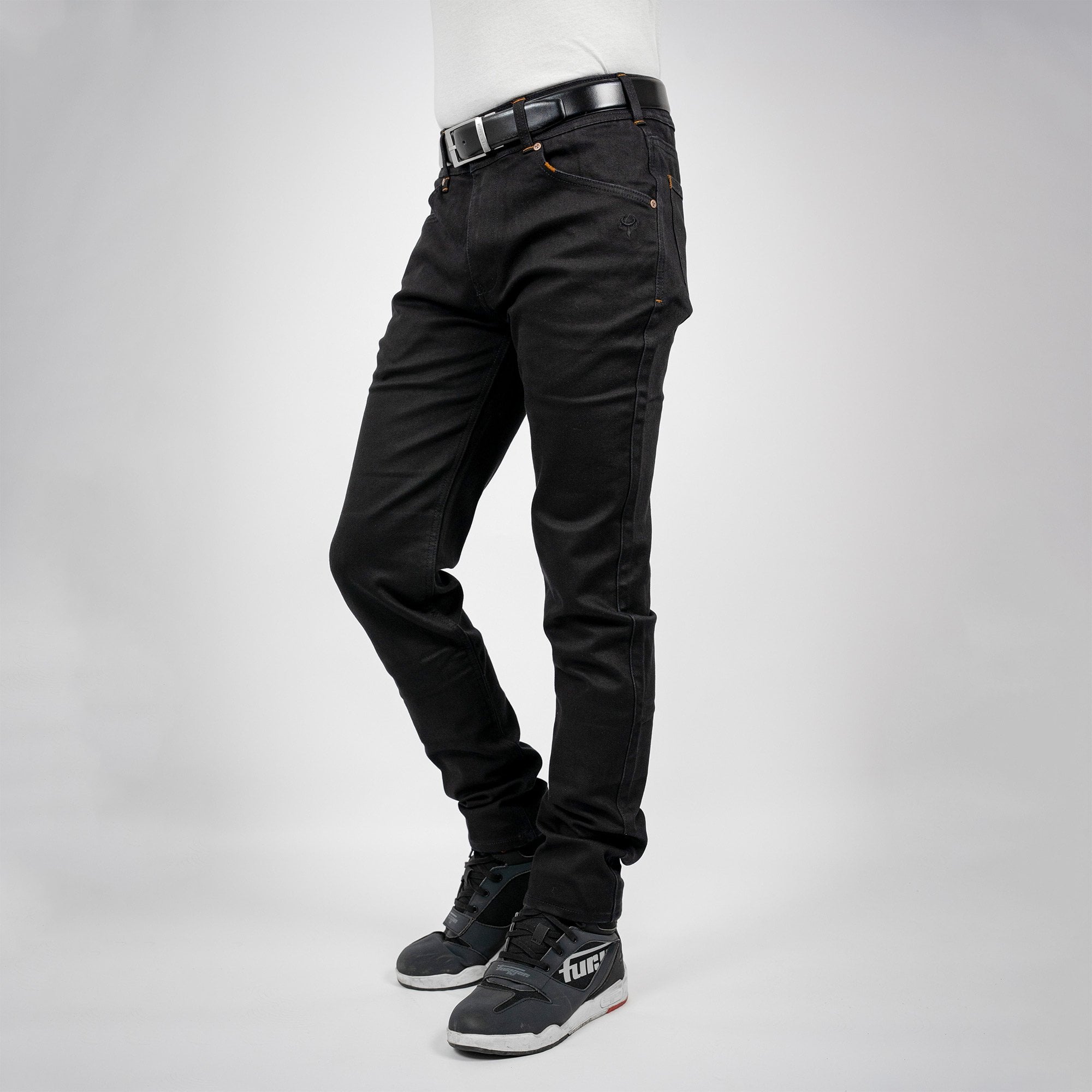 Bull-It Trojan (AA) STRAIGHT Jeans (Black) - Short Leg