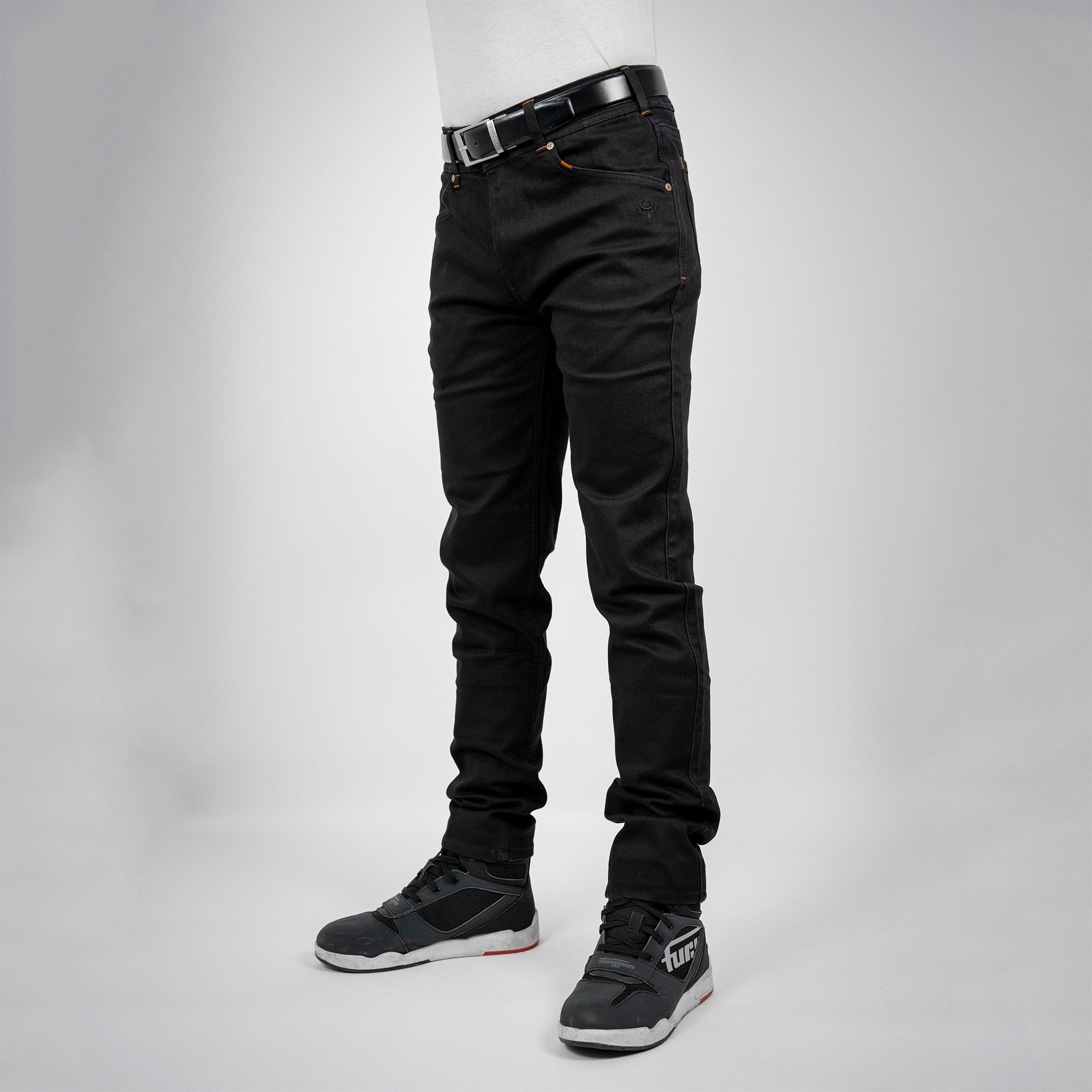 Bull-It Trojan (AA) STRAIGHT Jeans (Black) - Regular Leg