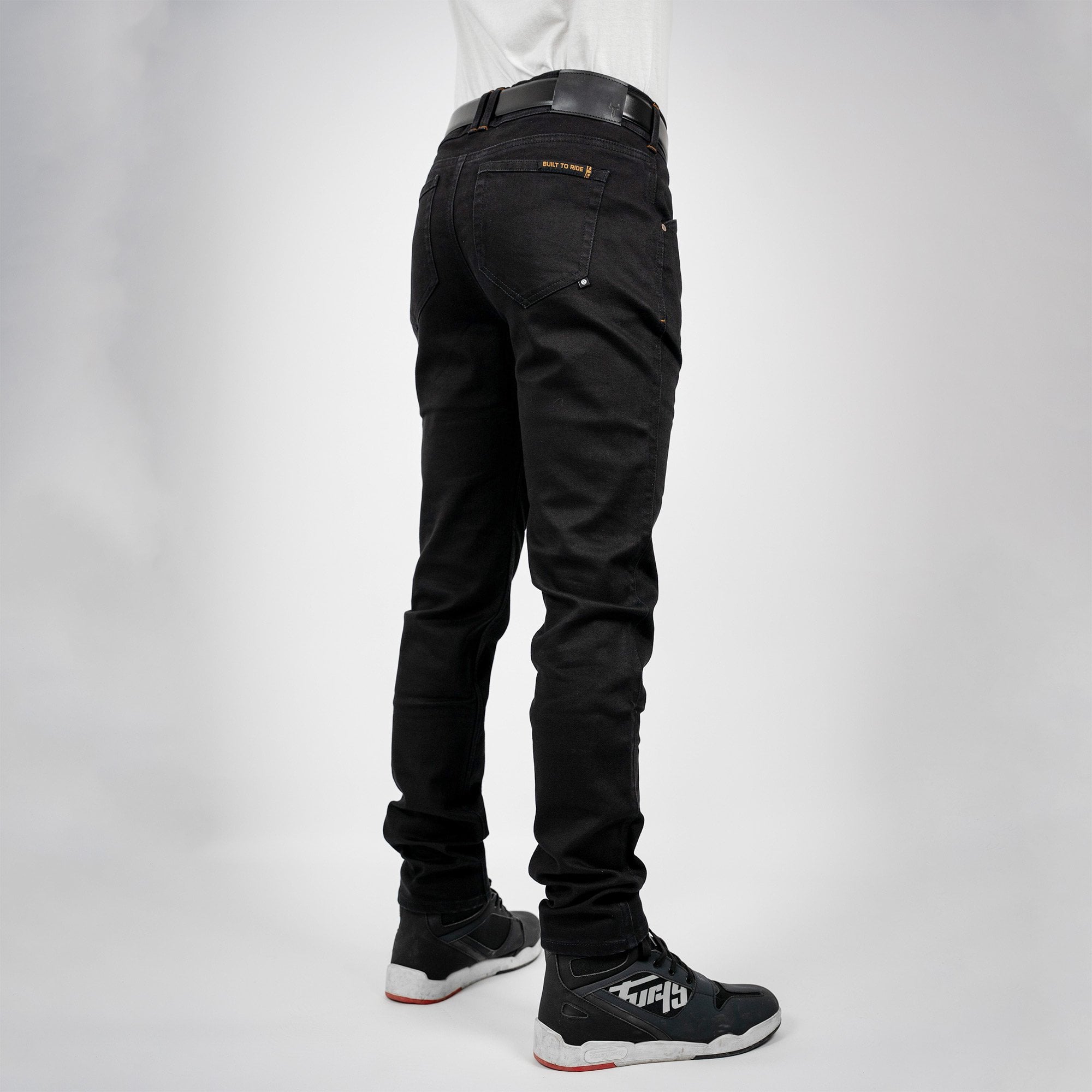 Bull-It Trojan (AA) STRAIGHT Jeans (Black) - Regular Leg
