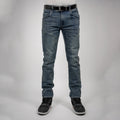 Bull-It Ajax (AA) STRAIGHT Jeans (Steel Blue) - Regular