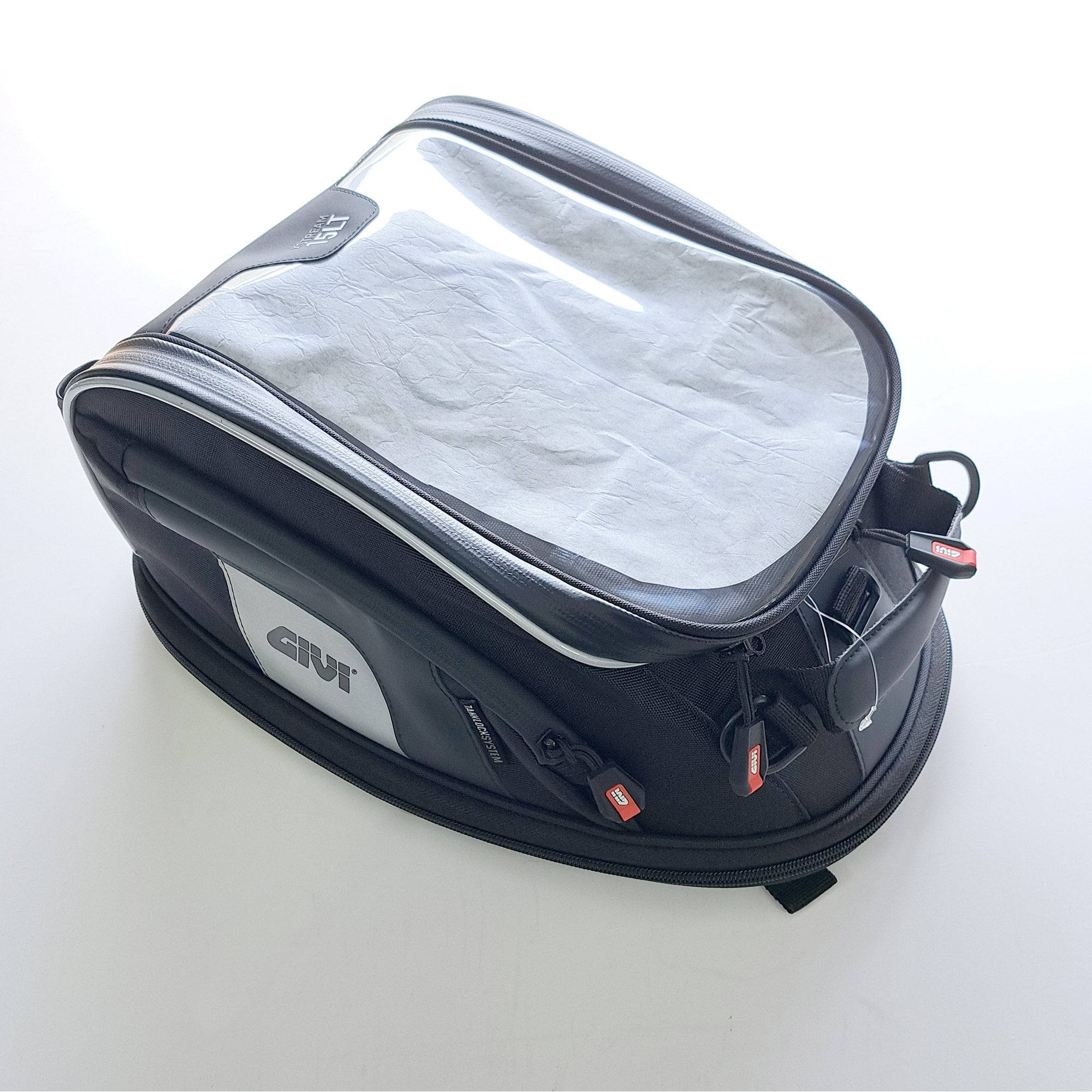 Givi (Tank Bag) - XS307Y Tanklock - Black (15L)