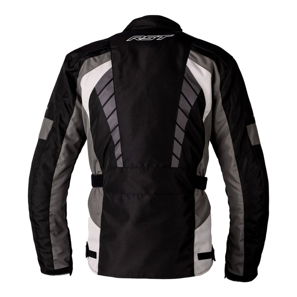 RST Motorcycle Touring Textile Jacket - Alpha 5 CE Waterproof (Black/Grey)