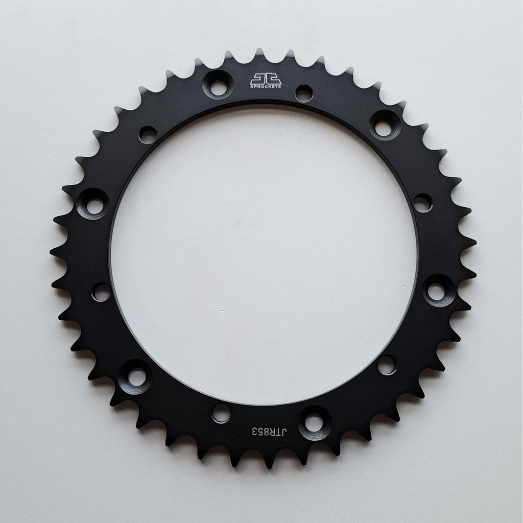 JT - Sprocket - Rear - JTR853 TR103 - 520 - YZ100 82-84, YZ125 80-98, YZ250 77-98, YZ400 77-79, YZF/WR400 98, YZ490 83-88, IT175-490 80-84, WR200/250 89-98, ATV YFS200 Blaster, YFZ350 Banshee 89-98, YFM660 Raptor