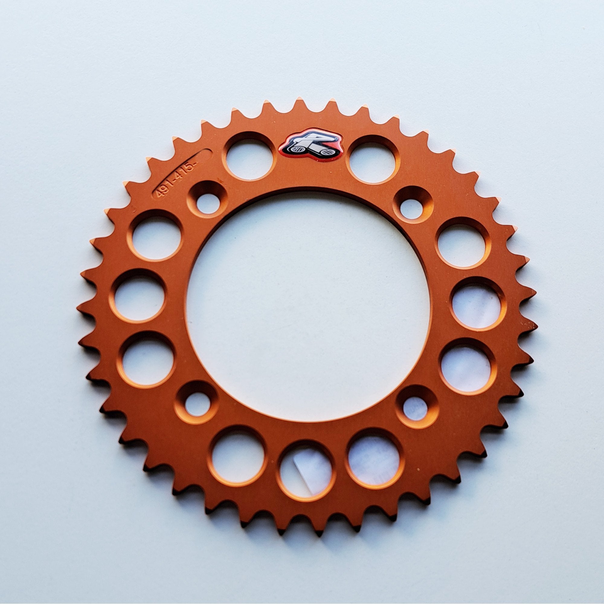 Renthal Rear Sprocket Ultralight 491U-415 - KTM SX50 14-26, Husqvarna TC50 17-26, Gas Gas MC50 21-26