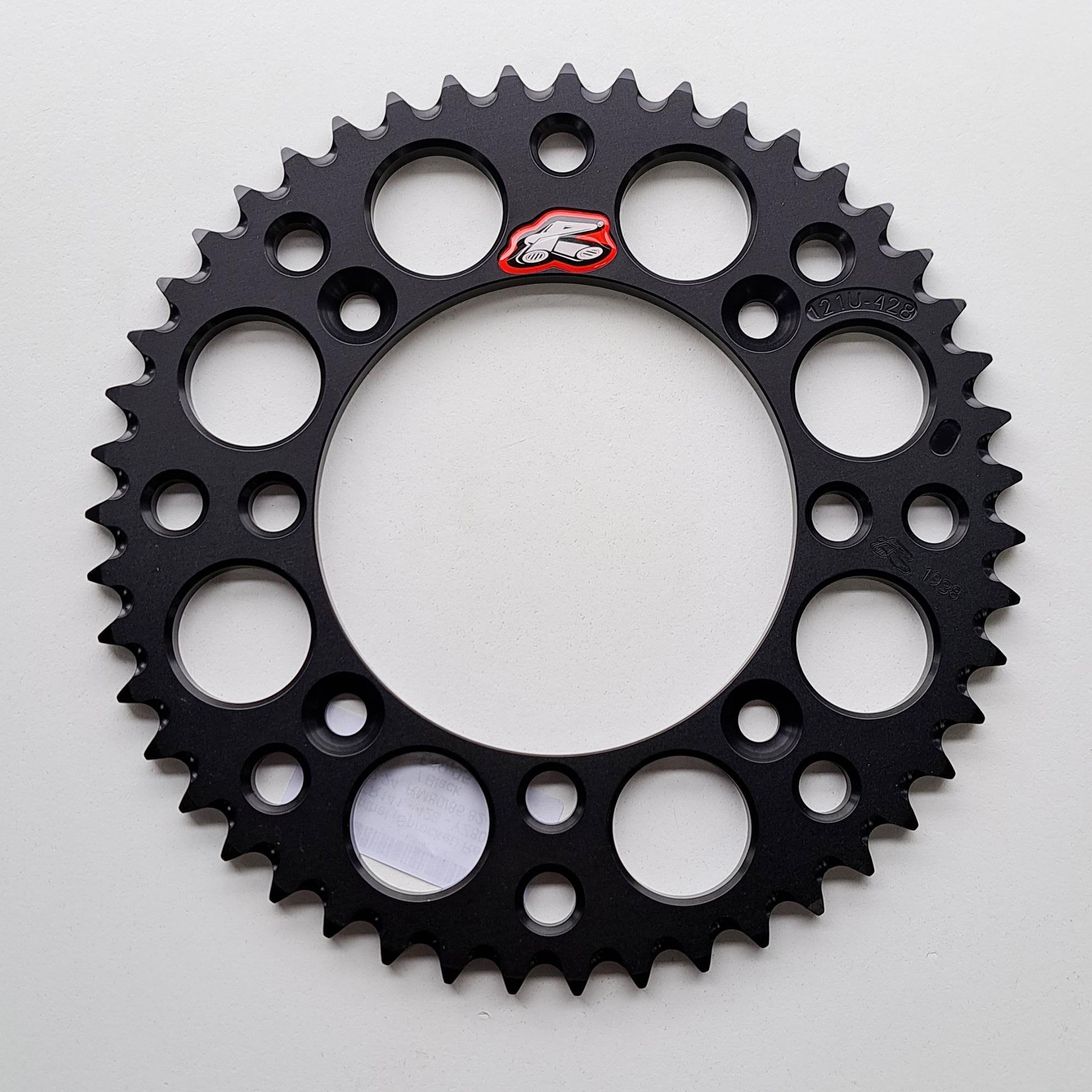 Renthal Rear Sprocket UltraLight 121U-428 - YZ80 93-00, YZ85 01-26, RM80 82-01, RM85 02-26