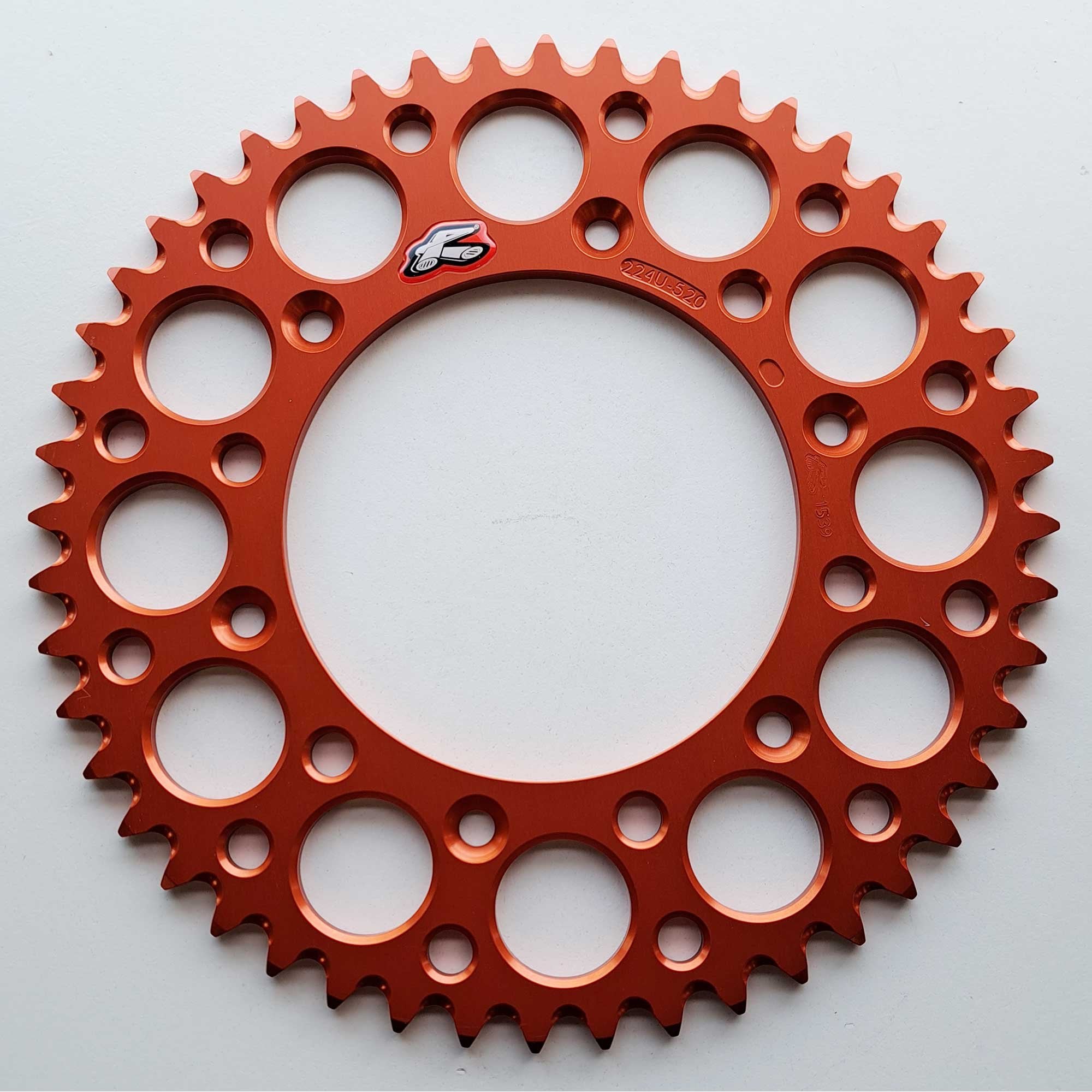 Renthal - Sprocket - Rear - 224U/TR130 - 520 - KTM 125-530 90-26, Husqvarna 125-501 14-26, Gas Gas 125-450 21-26, Triumph 250/450 24-26, STARK
