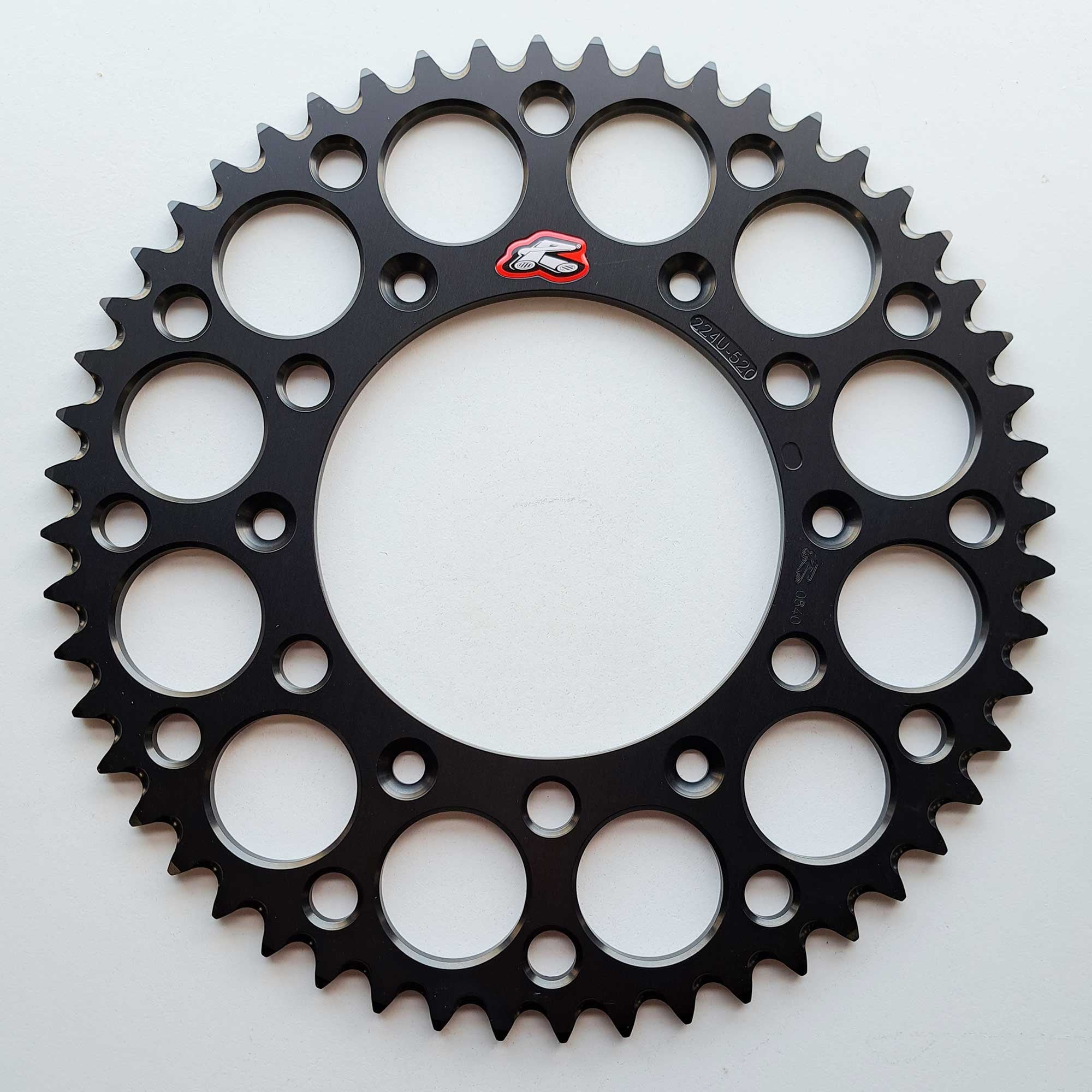 Renthal - Sprocket - Rear - 224U/TR130 - 520 - KTM 125-530 90-26, Husqvarna 125-501 14-26, Gas Gas 125-450 21-26, Triumph 250/450 24-26, STARK