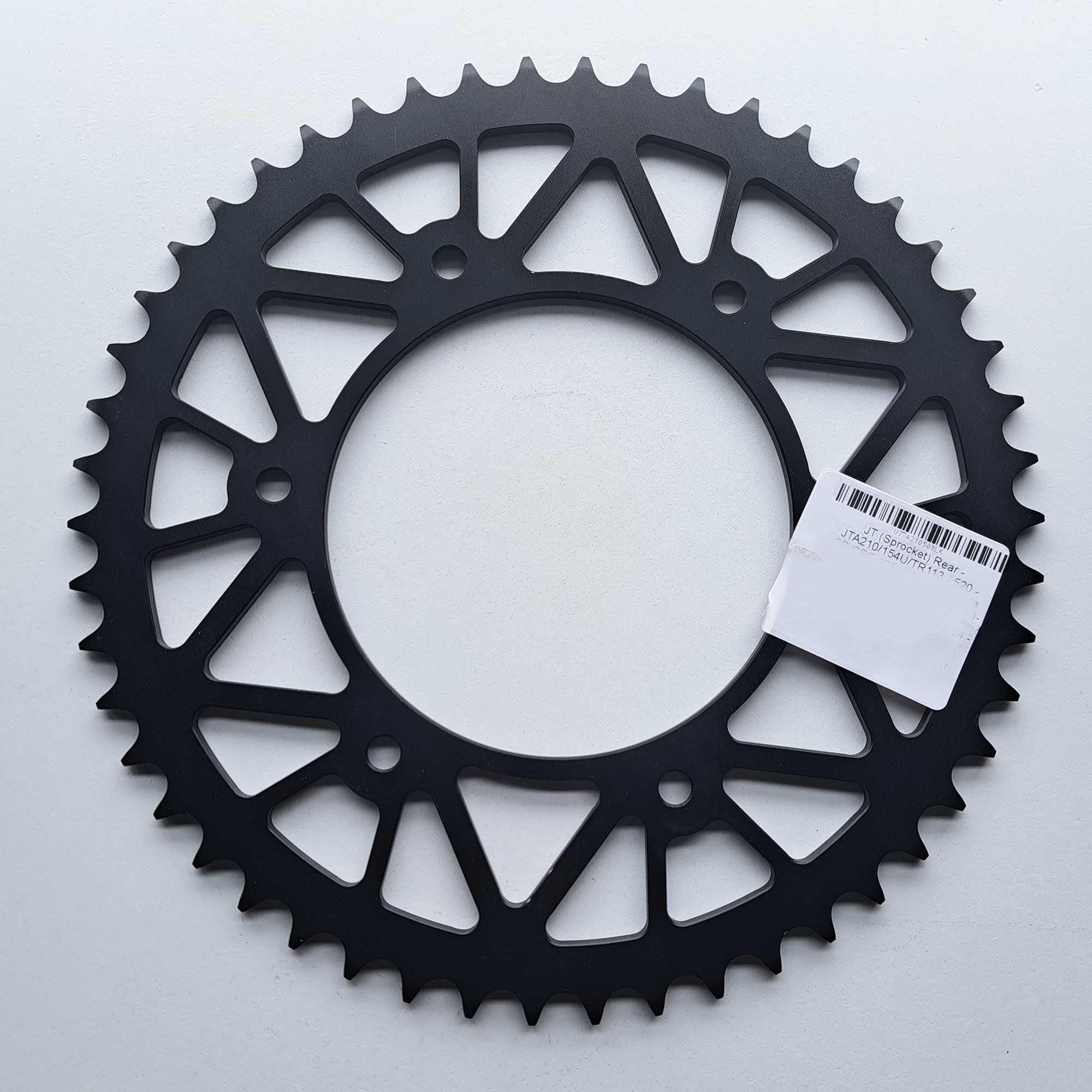 JT - Sprocket - Rear - JTA210/154U/TR113 - 520 - CR125 83-07, CR250 84-07, CR500 85-01, CRF250/450 02-26 - Black
