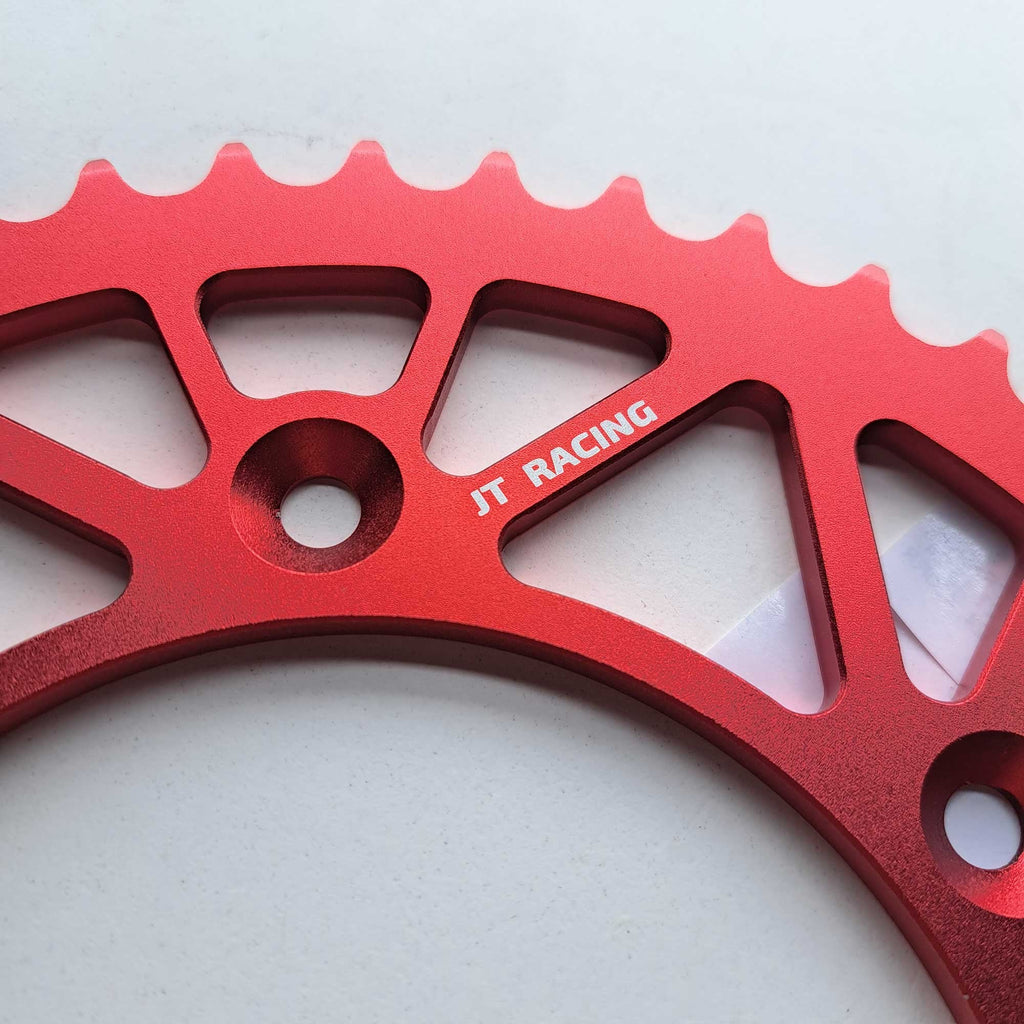 JT - Sprocket - Rear - JTA210/154U/TR113 - 520 - CR125 83-07, CR250 84-07, CR500 85-01, CRF250/450 02-26 - Red