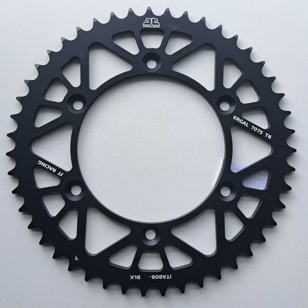 JT - Sprocket - Rear - JTA808/123U/TR112 - 520 - RM125 86-08, RM250 82-08, RMZ250 07-26, RMZ450 05-26 - Black