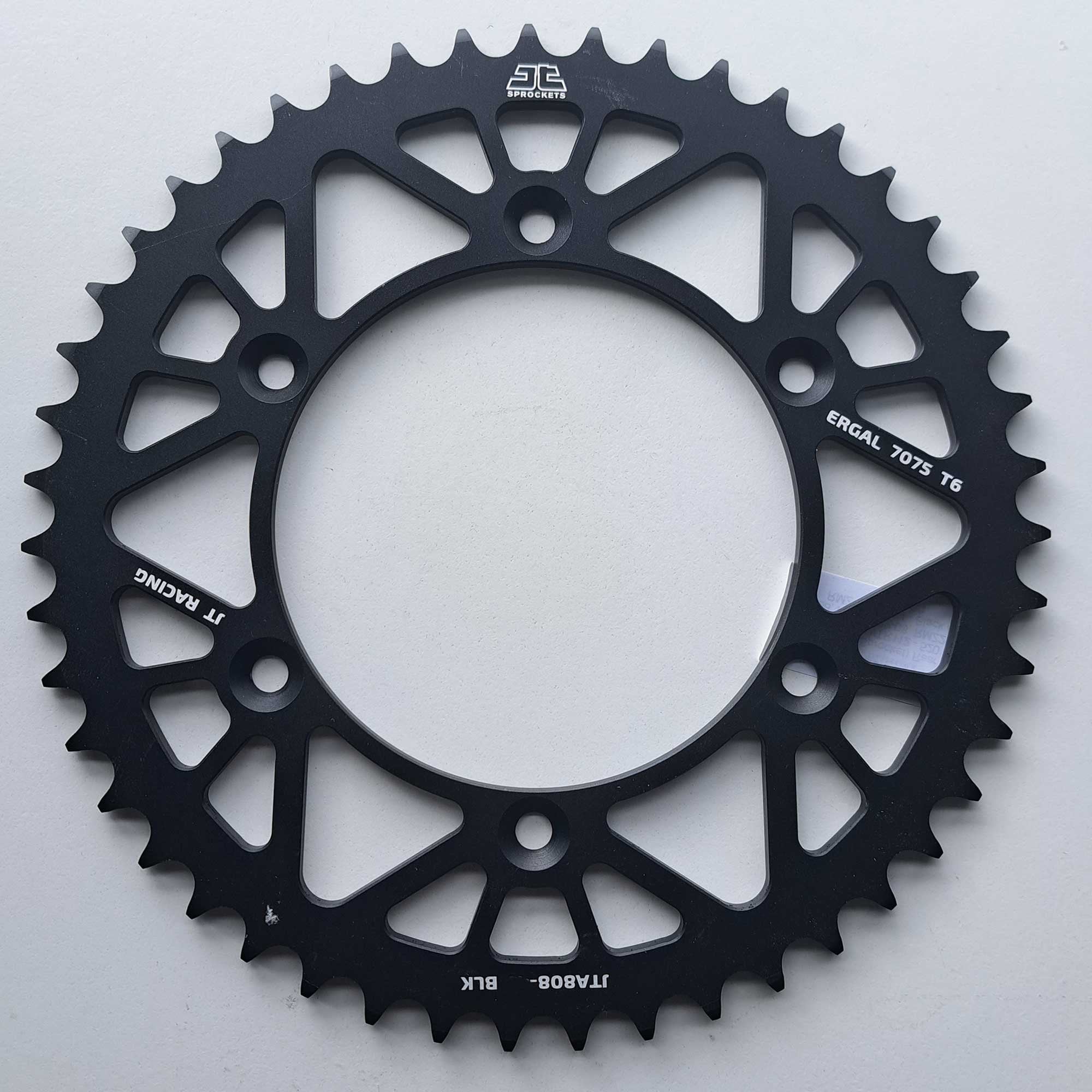 JT - Sprocket - Rear - JTA808/123U/TR112 - 520 - RM125 86-08, RM250 82-08, RMZ250 07-26, RMZ450 05-26 - Black