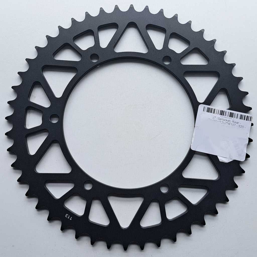 JT - Sprocket - Rear - JTA460/112U/TR107 - 520 - KX125 80-08, KX250 82-08, KXF250/450 06-26, RMZ250 04-06 - Black
