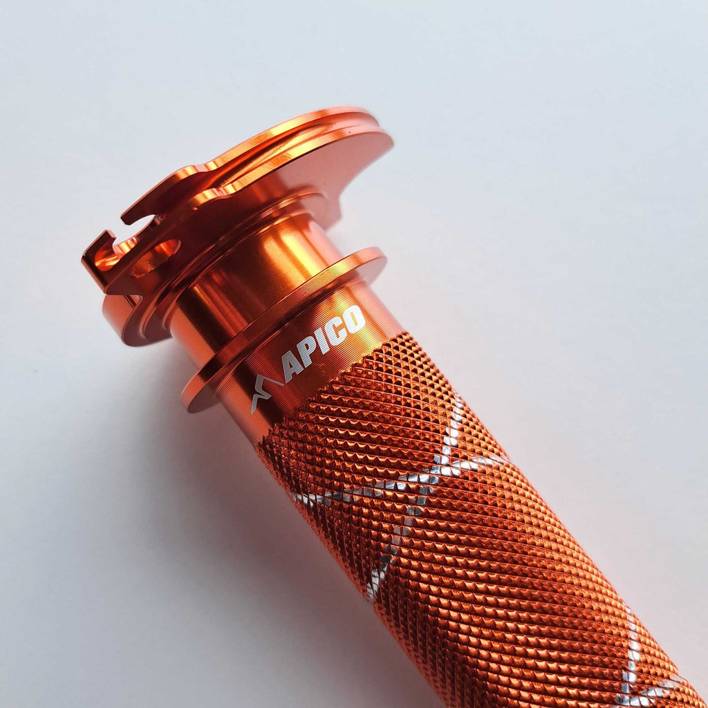 Apico - Throttle Tube - Aluminium w/Bearing - KTM SX65 21-27, Husqvarna TC65 21-27, Gas Gas MC65 21-27 (NOT MICRO)