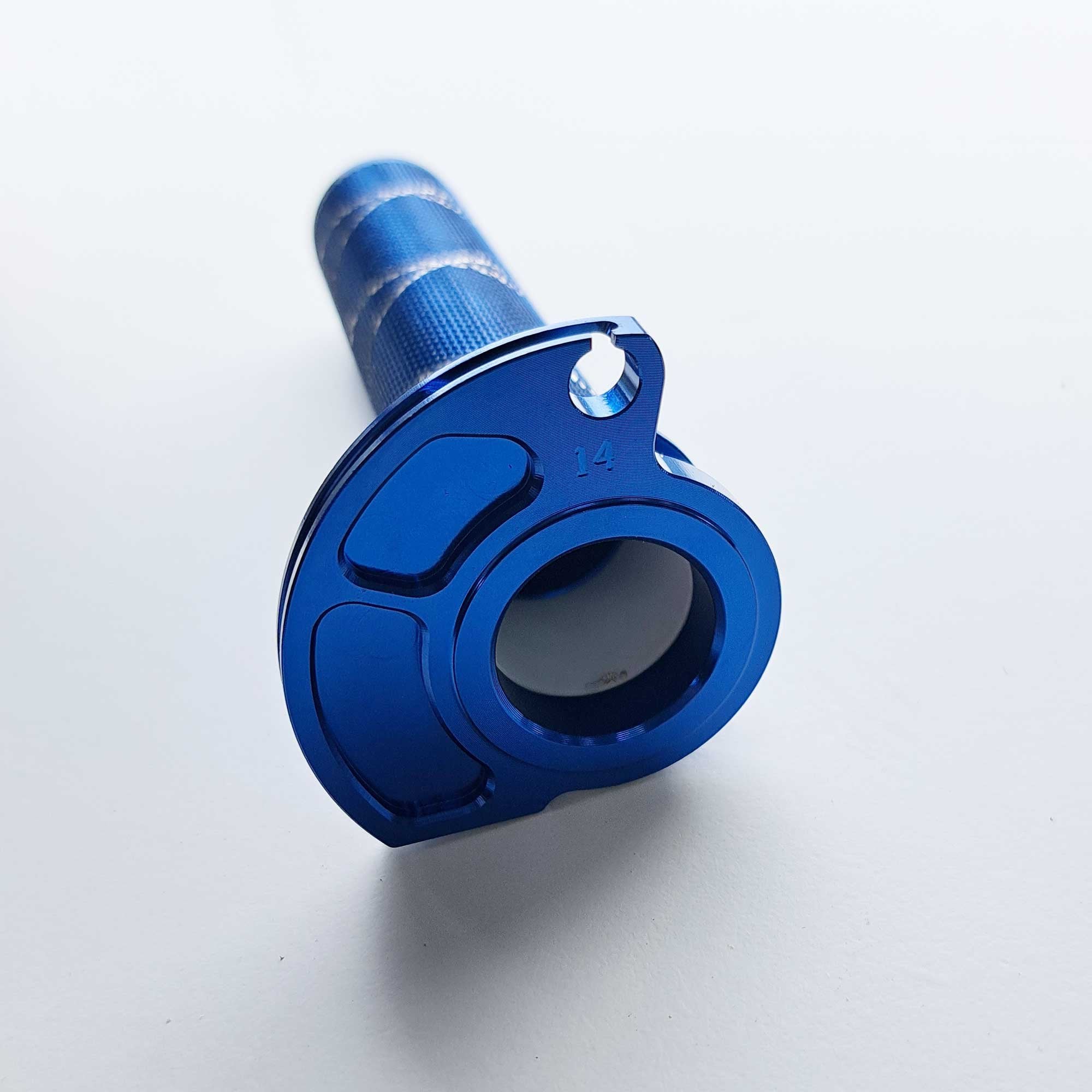 Apico - Throttle Tube - Aluminium w/Bearing - KTM SX85 18-26, SX125-250 17-22, EXC250/300 17-18, XC-W125/150 17-19, Husqvarna TC85 18-26, TC125/250 17-22, TE150 17-19, TE250/300 17-18, TX125/300 17-19, Gas Gas MC85 21-26, MC125/250 21-23