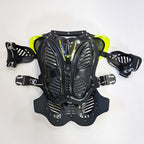 Wulfsport (Armour) Youth Chest Protector - CADET (Black/Fluo Yellow)