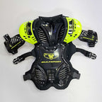 Wulfsport (Armour) Youth Chest Protector - CADET (Black/Fluo Yellow)