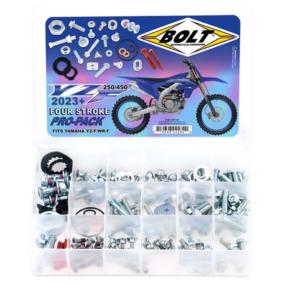 Bolt Hardware - Track Pack Fastener Kit - Pro - YZF50 24-26, YZF450 23-26, WRF250 25-26, WRF450 24-26, YZF250X 25-26, YZF450X 24-26