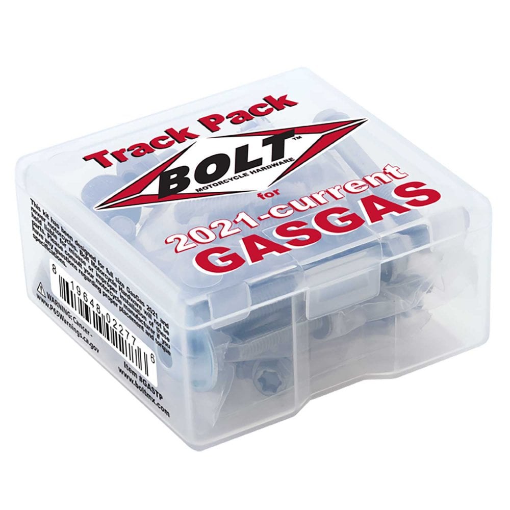 Bolt Hardware - Track Pack Fastener Kit - MINI - Gas Gas 21-26 - x43 Piece