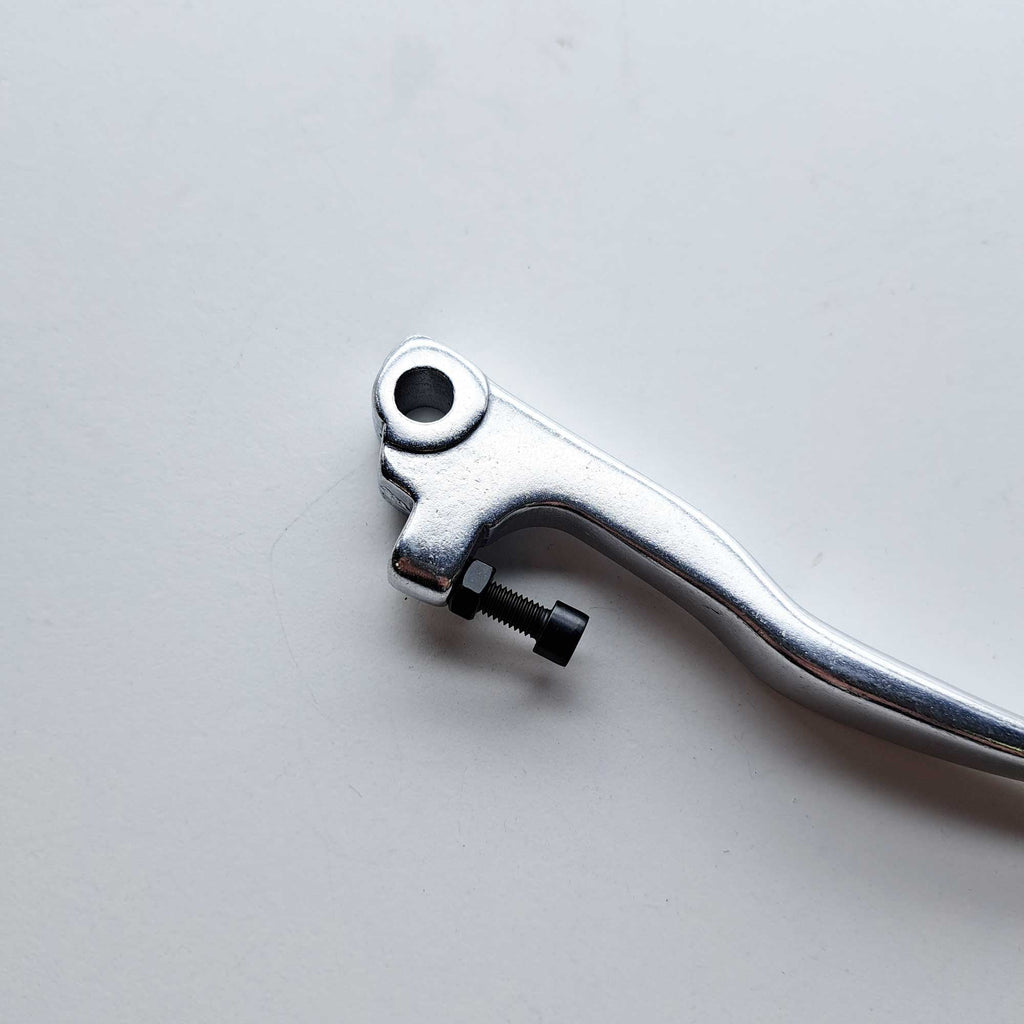 Apico - Front Brake Lever - Cast - RM80 86-01, RM85 02-04, RM125/250 89-95, RMX250 89-98, DR250 90-93, DR350 90-99, DRZ125 02-19, DRZ250 03-07 - Silver