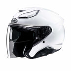 HJC (2025) Helmet - F31 Plain (Pearl White)