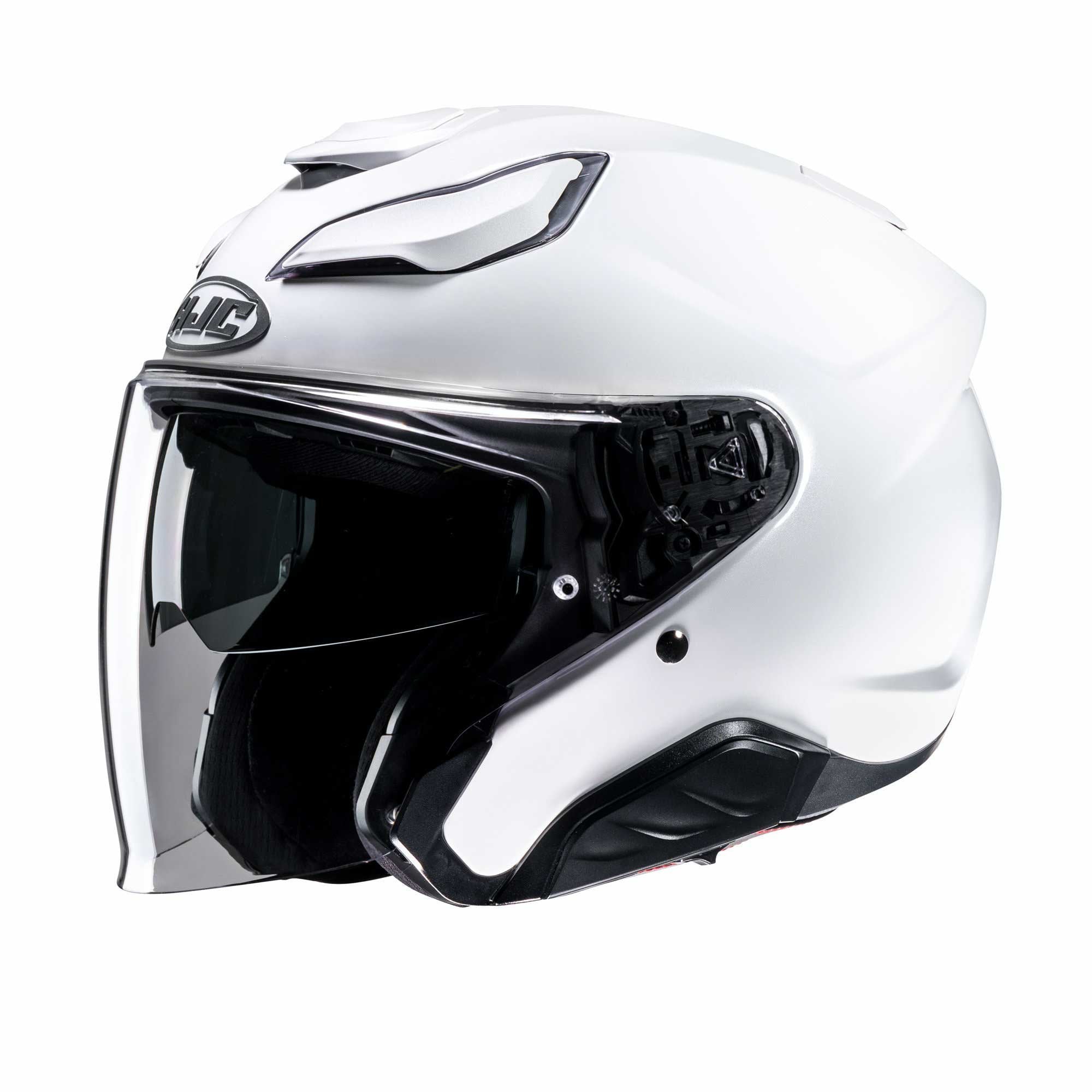 HJC (2025) Helmet - F31 Plain (Pearl White)