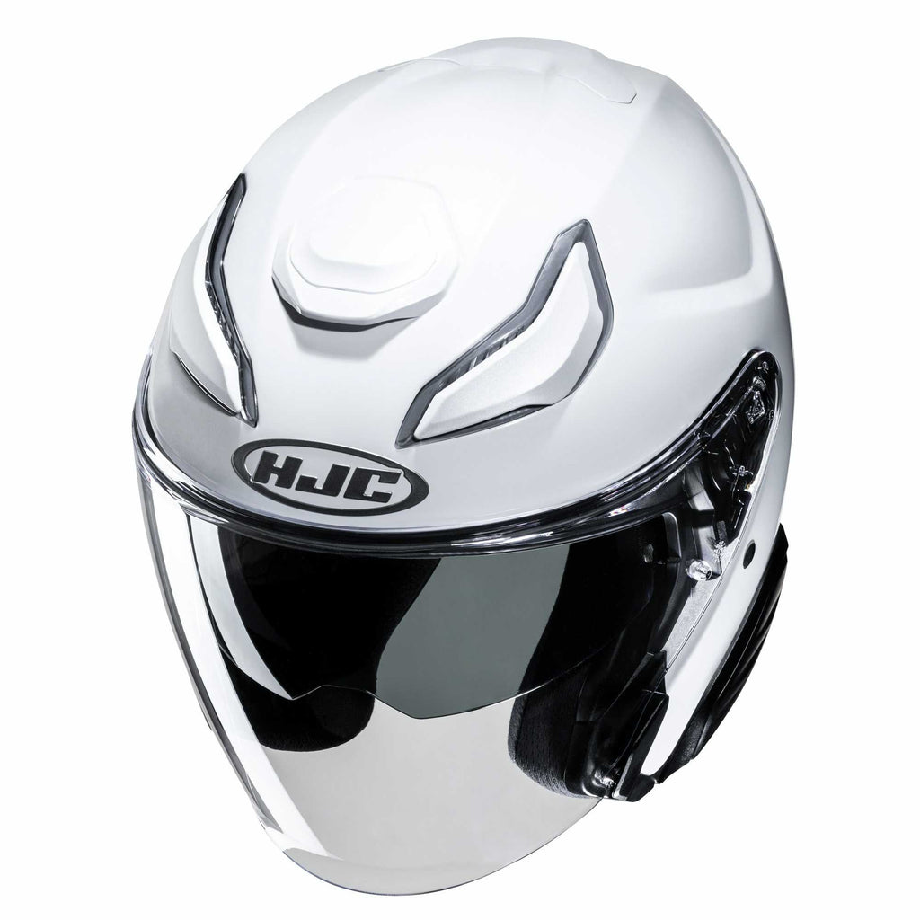HJC (2025) Helmet - F31 Plain (Pearl White)