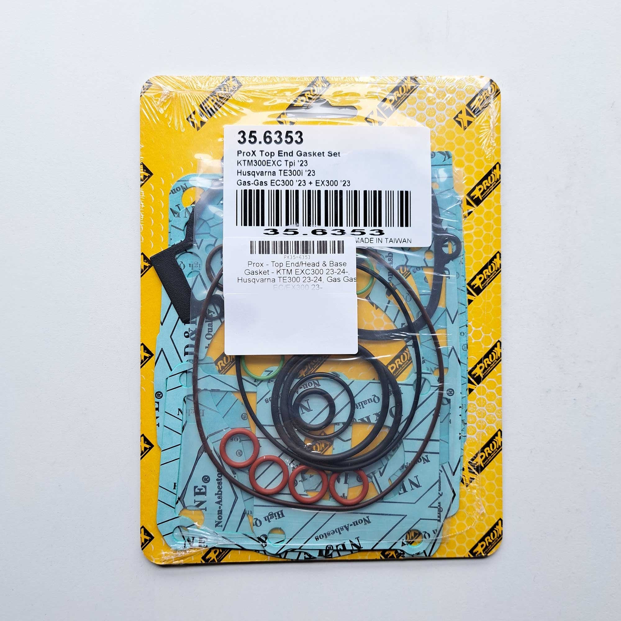 Prox - Top End Gasket Kit - KTM EXC300 23-24-, Husqvarna TE300 23-24, Gas Gas EC/EX300 23-24