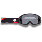 FOX Racing MX | MTB Goggles - VUE SCANS Limited Edition (White/Black) Silver Lens