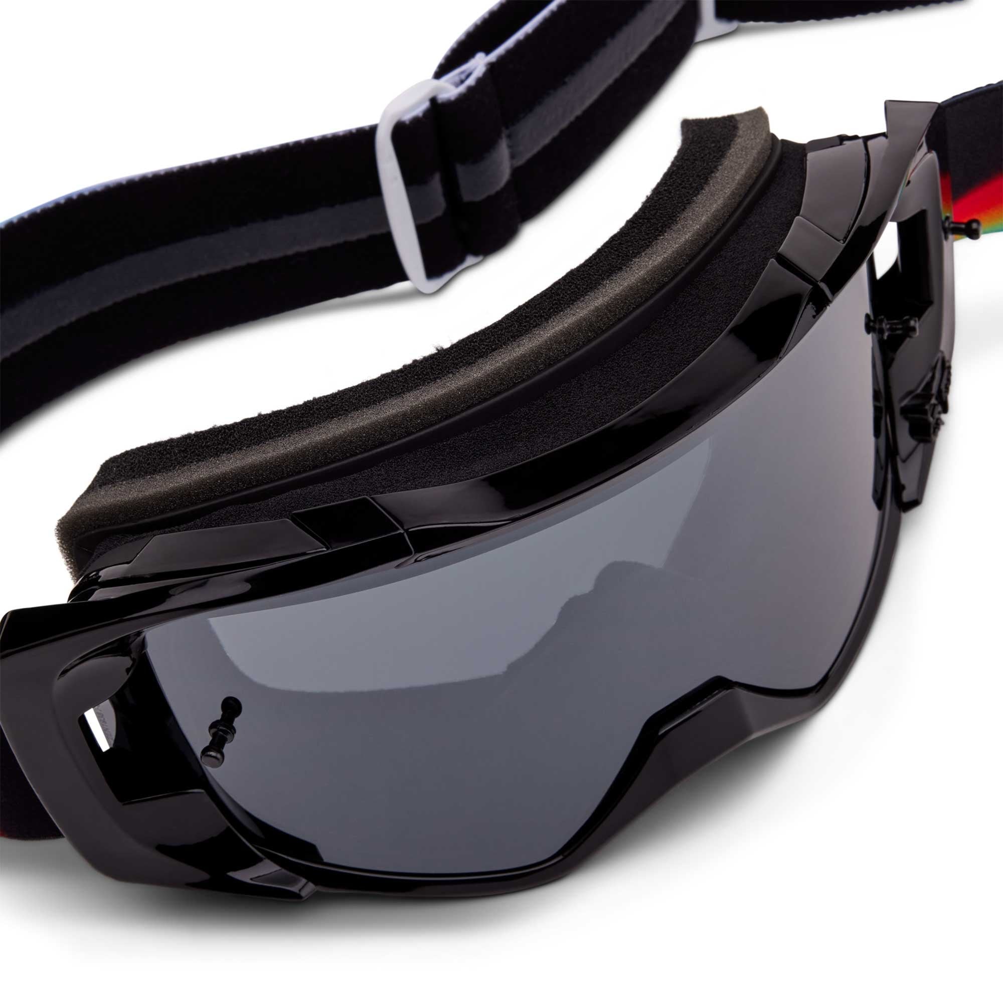 FOX Racing MX | MTB Goggles - VUE SCANS Limited Edition (White/Black) Silver Lens