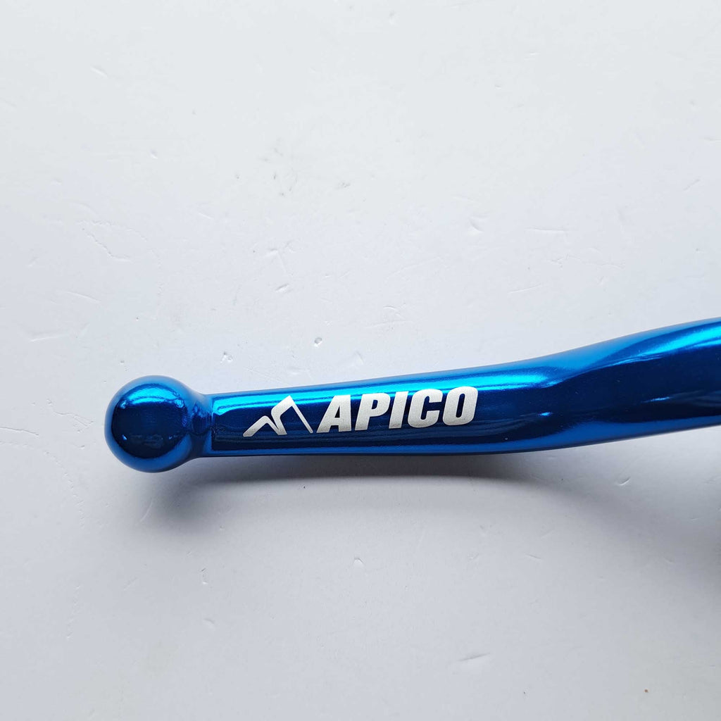Apico - Front Brake Lever - LEB70 - Elite - Husqvarna TE150-300 22-26, FE250-501 22-26, Gas Gas MC125-300 24-26, MCF250-450 24-26, EC250/300 21-26, ECF250-350 21-26, ECF450/500 24-26, EX250/300 24-26, EXF250-450 24-26 (BRAKTEC)