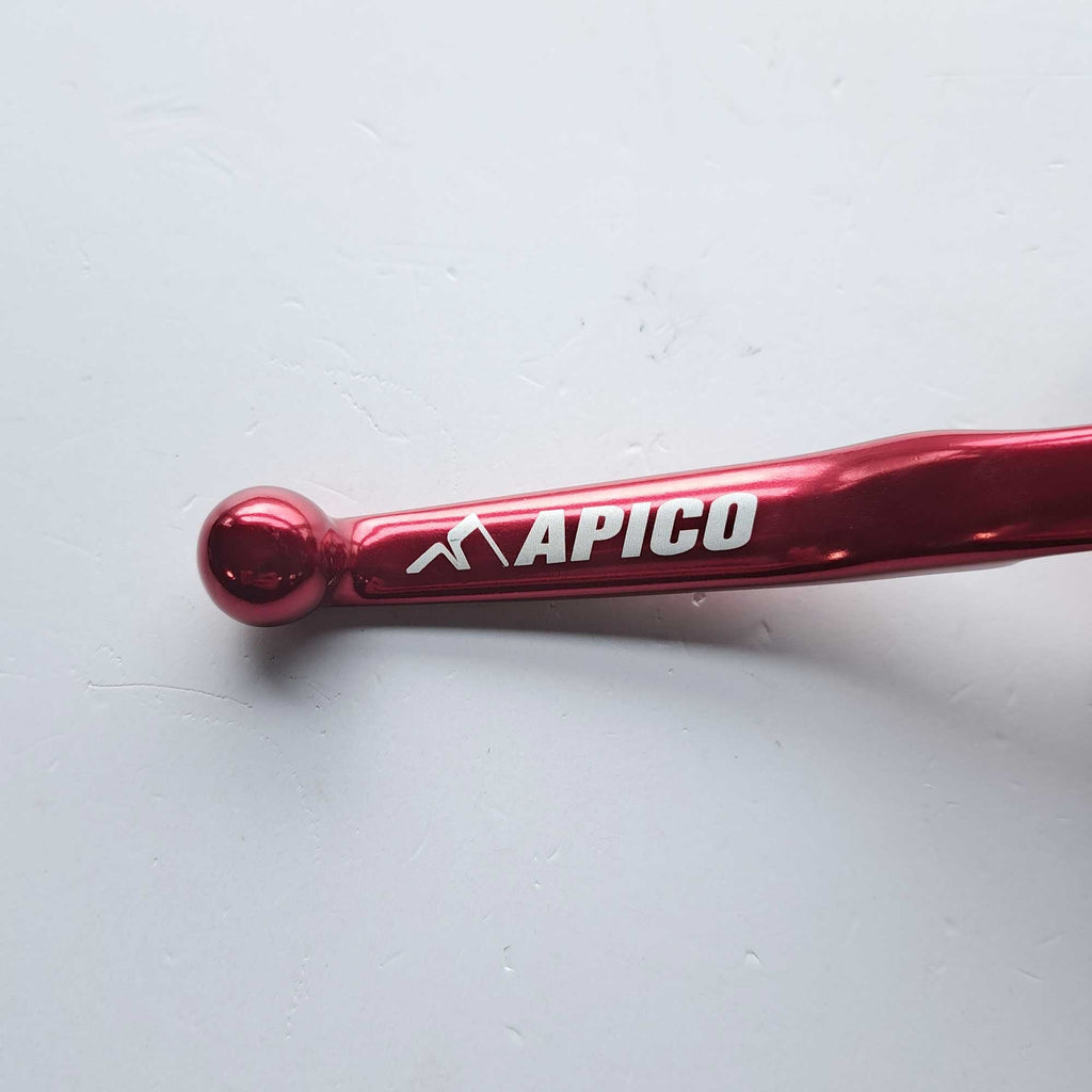 Apico - Front Brake Lever - LEB59 - Elite - KTM SX/SXF/EXC/EXCF 14-27, Husqvarna TC/FC 14-27, TE/FE 125-501 14-18  & 25-27, Gas Gas MC/MCF/EX/EXF 21-23, KXF450 24-27, STARK, Triumph, Sherco SE-R/F 15-27, TM 19-24