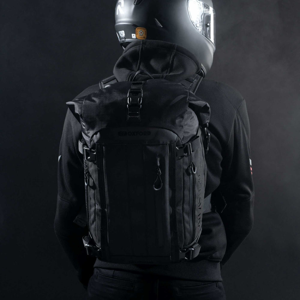 Oxford - Atlas - B-30 Advanced Backpack - Charcoal/Black (OL00402)