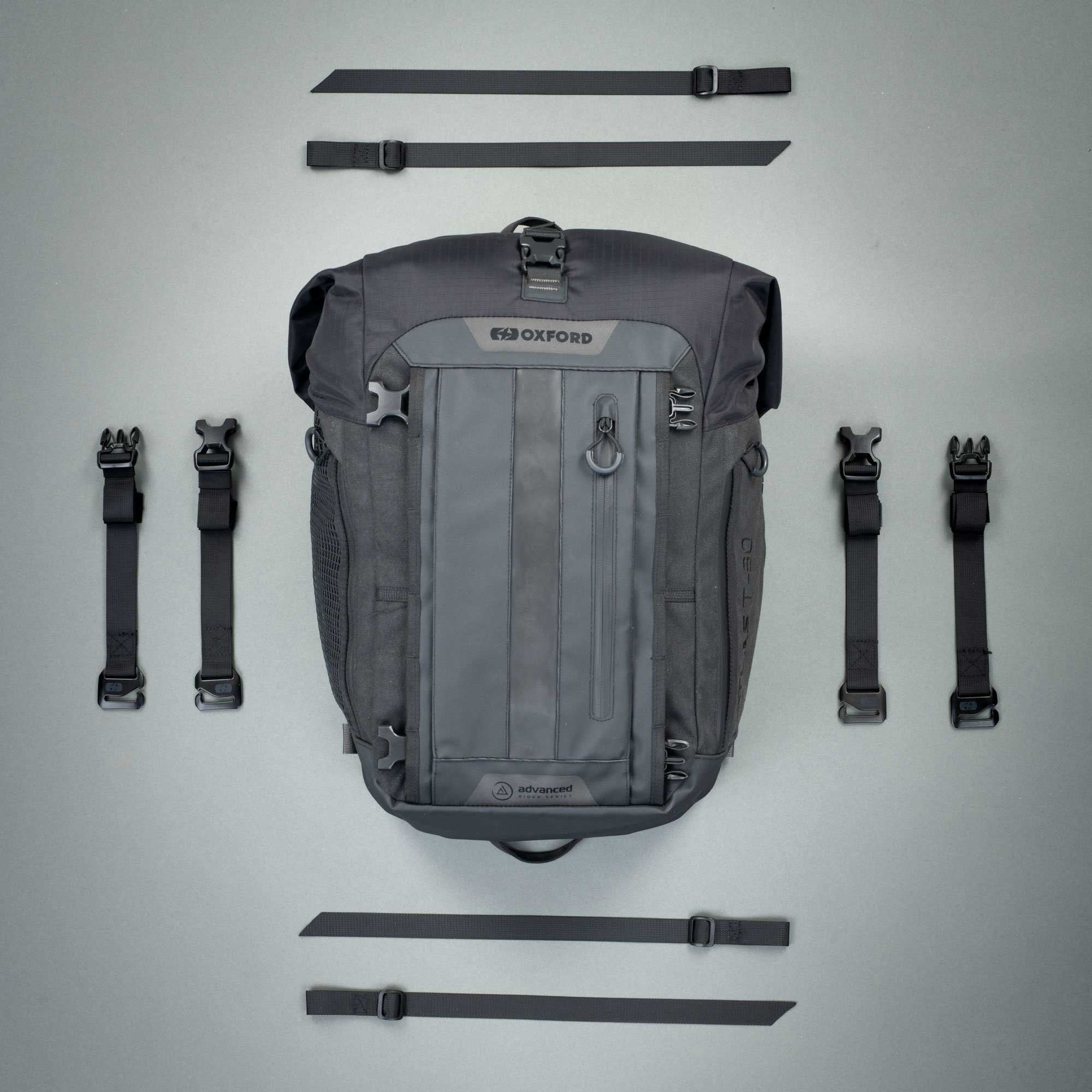 Oxford - Atlas - T-30 Advanced Tourpack - Charcoal/Black (OL00202)