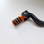 Apico - Gear Lever - Elite - KTM SX125 01-16, SX144 07-08, SX150/250 09-16, SXF250 13-15, SXF350 11-15, SXF450 07-12, EXC125/200 01-16, EXCF250 11, Husqvarna TC125 14-16, FC250/350 14-15, TE125 14-16, FE350 14–15 - Black w/Orange